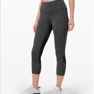 LULULEMON PACE  RIVAL CROP 22” HIGH RISE